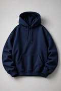 Navy Blue Baggy Hoodie