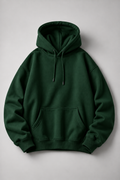 Bottle Green Baggy Hoodie
