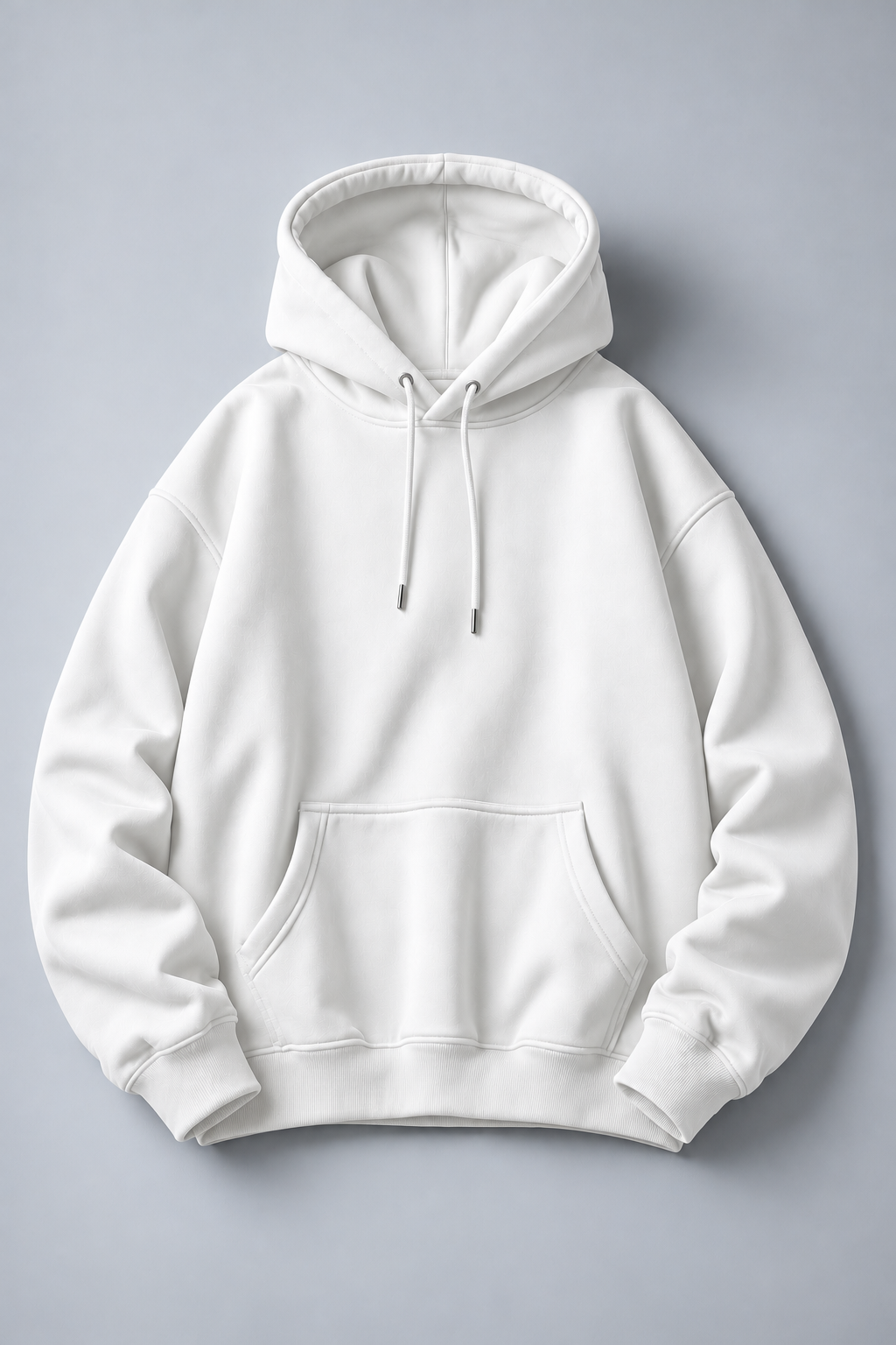 White Baggy Hoodie