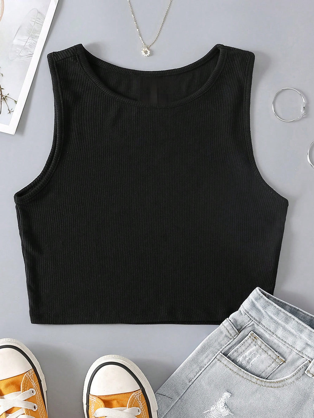 Black Tank Top