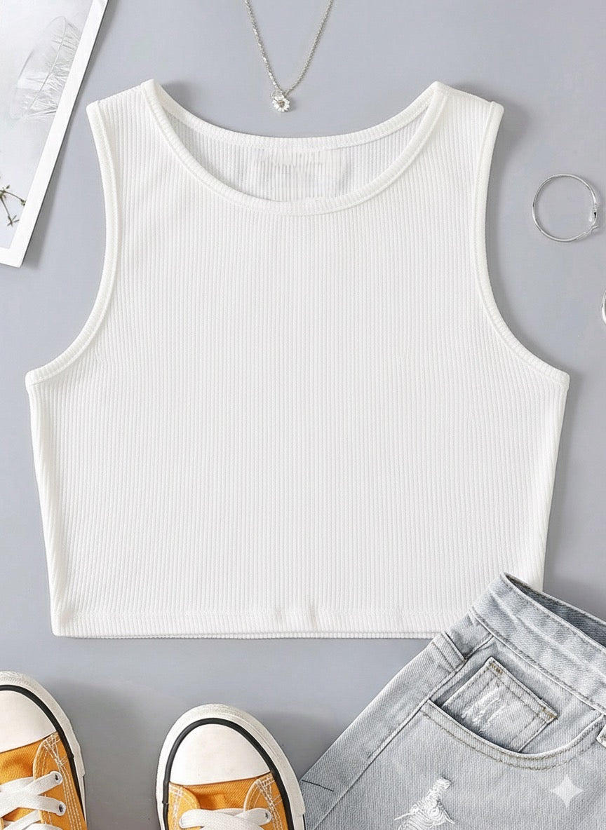 White Tank Top