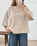 Beige Oversized T-Shirt