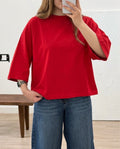 Red Oversized T-Shirt