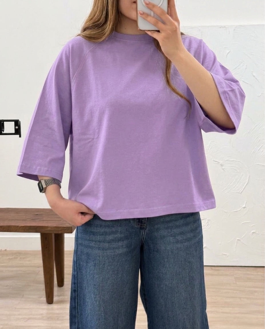 Lilac Oversized T-Shirt