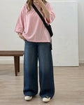Baby Pink Oversized T-Shirt
