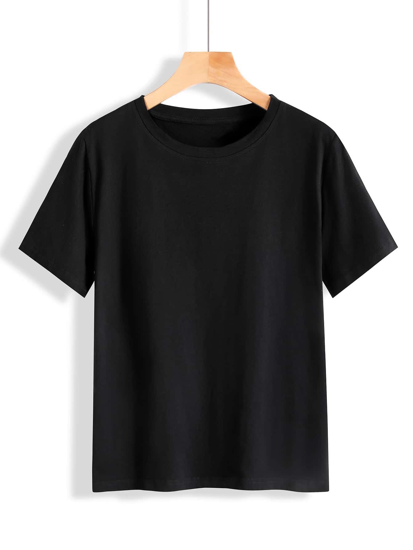 Black Half Tees