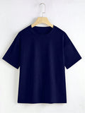 Navy Blue Half Tees