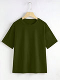 Olive Green Half Tees