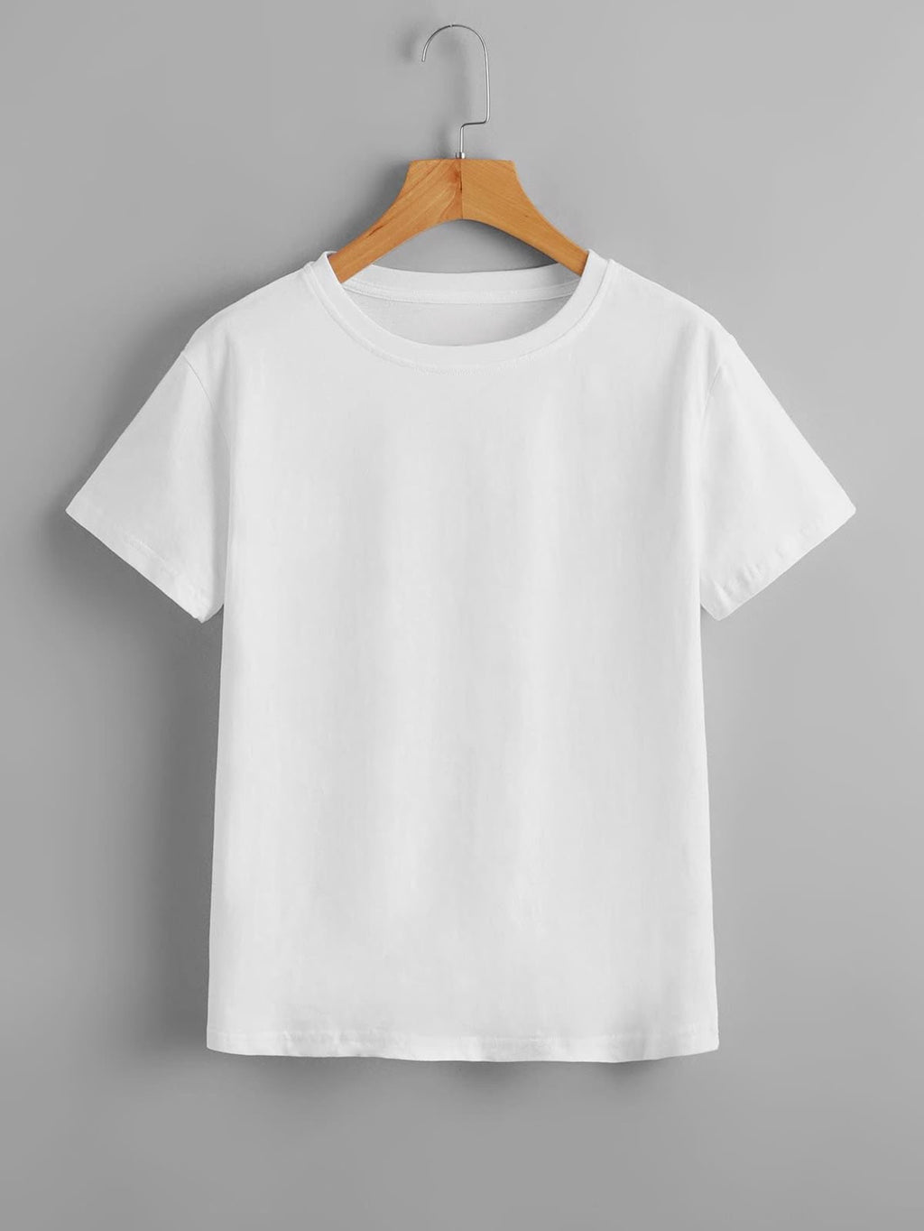 White Half Tees