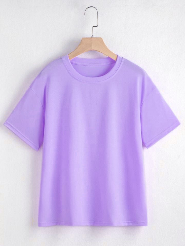 Lilac Half Tees