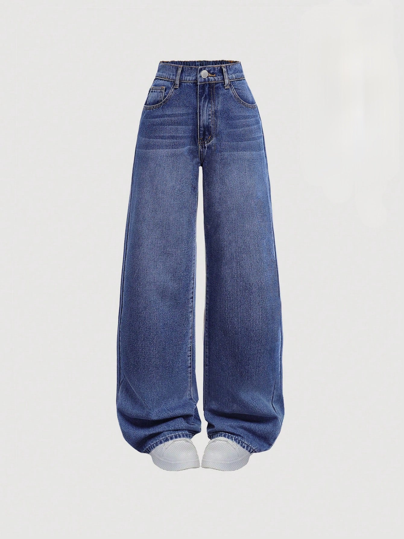 Faded Midblue Vintage Baggy Jeans