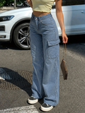 Skyblue Cargo Jeans